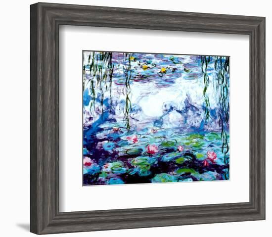 Nympheas-Claude Monet-Framed Art Print