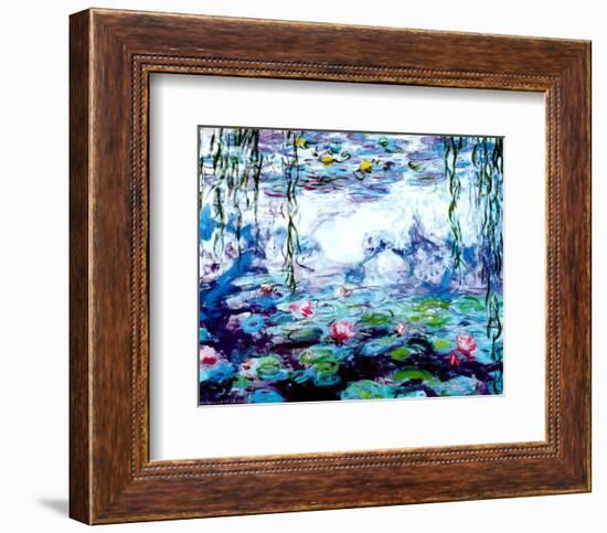 Nympheas-Claude Monet-Framed Art Print