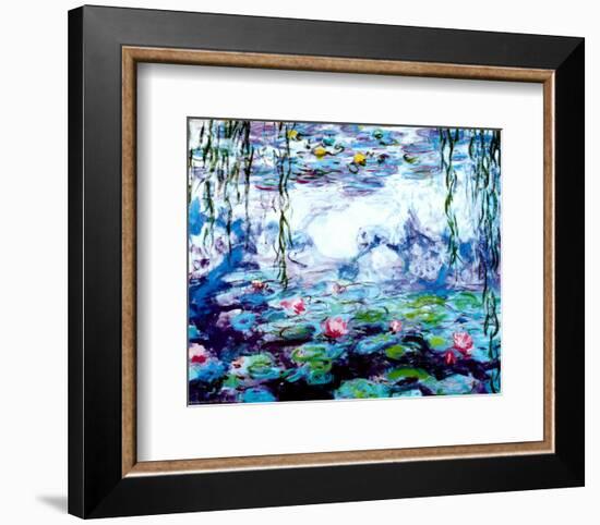 Nympheas-Claude Monet-Framed Art Print