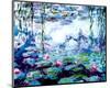 Nympheas-Claude Monet-Mounted Art Print