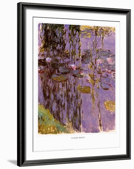 Nympheas-Claude Monet-Framed Art Print