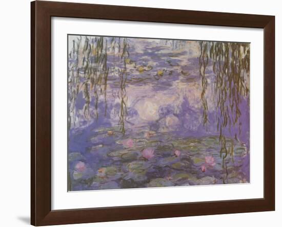 Nympheas-Claude Monet-Framed Art Print