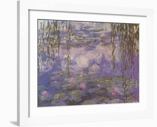 Nympheas-Claude Monet-Framed Art Print