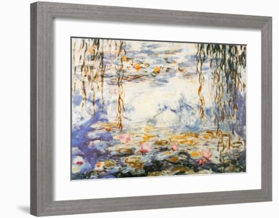 Nympheas-Claude Monet-Framed Art Print