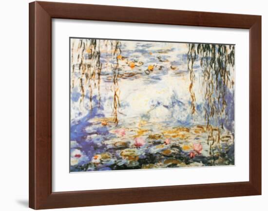 Nympheas-Claude Monet-Framed Art Print