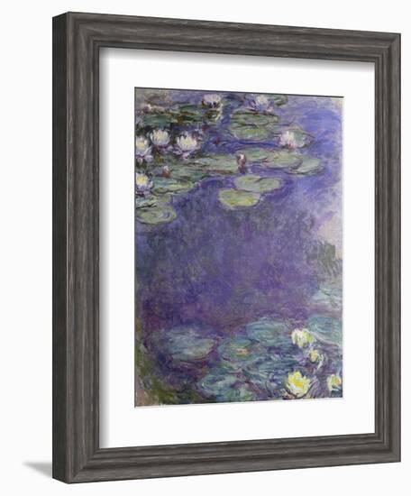 Nymphéas-Claude Monet-Framed Giclee Print