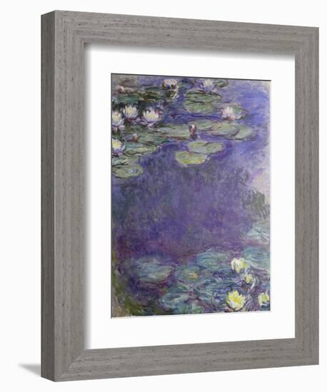 Nymphéas-Claude Monet-Framed Giclee Print