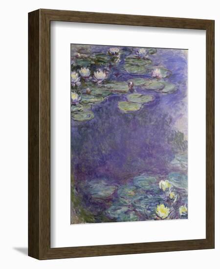 Nymphéas-Claude Monet-Framed Giclee Print