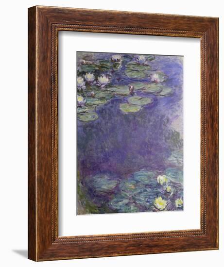 Nymphéas-Claude Monet-Framed Giclee Print