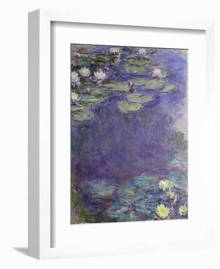 Nymphéas-Claude Monet-Framed Giclee Print