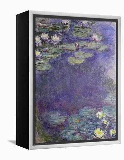Nymphéas-Claude Monet-Framed Premier Image Canvas