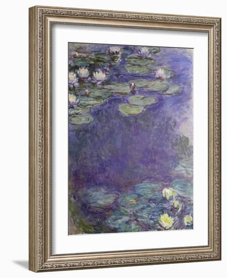 Nymphéas-Claude Monet-Framed Giclee Print