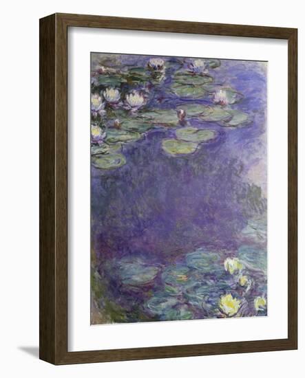 Nymphéas-Claude Monet-Framed Giclee Print