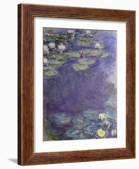 Nymphéas-Claude Monet-Framed Giclee Print