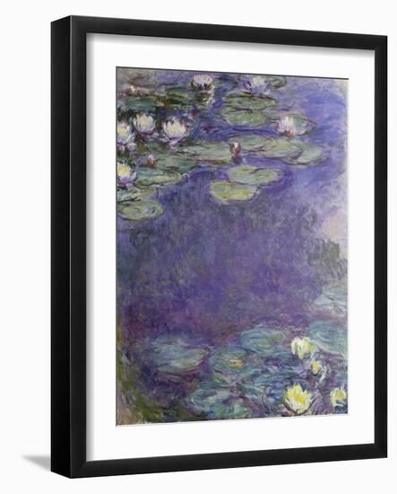 Nymphéas-Claude Monet-Framed Giclee Print