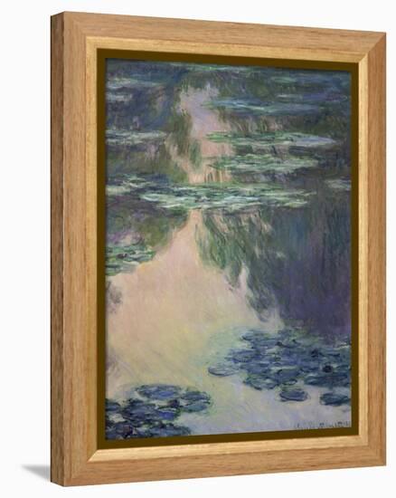 Nymphéas-Claude Monet-Framed Premier Image Canvas