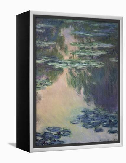 Nymphéas-Claude Monet-Framed Premier Image Canvas