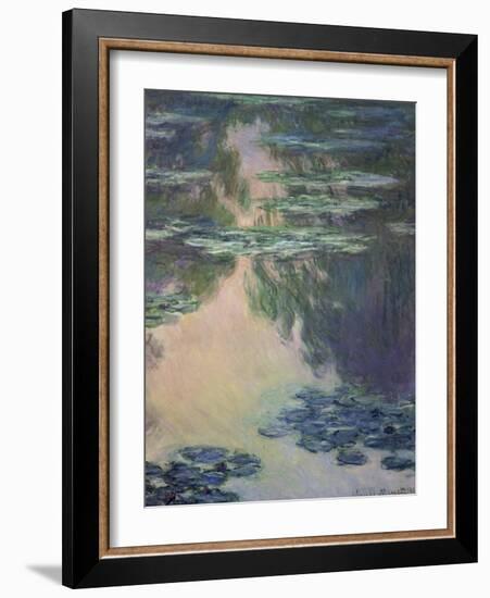 Nymphéas-Claude Monet-Framed Premium Giclee Print