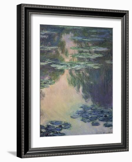 Nymphéas-Claude Monet-Framed Premium Giclee Print