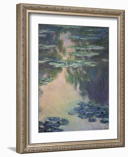 Nymphéas-Claude Monet-Framed Giclee Print