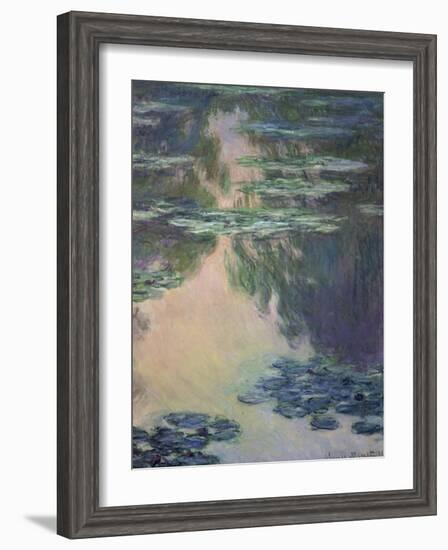 Nymphéas-Claude Monet-Framed Giclee Print