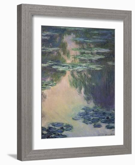 Nymphéas-Claude Monet-Framed Giclee Print