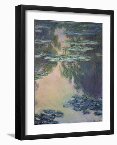 Nymphéas-Claude Monet-Framed Giclee Print