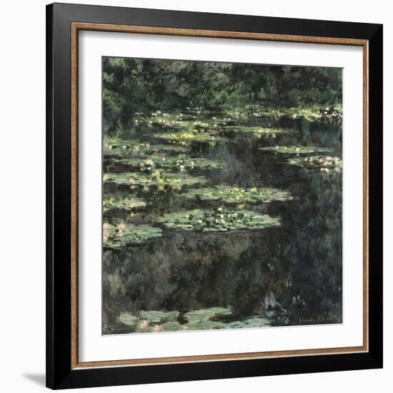 Nymphéas-Claude Monet-Framed Giclee Print