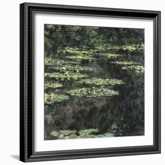 Nymphéas-Claude Monet-Framed Giclee Print