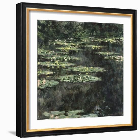 Nymphéas-Claude Monet-Framed Giclee Print