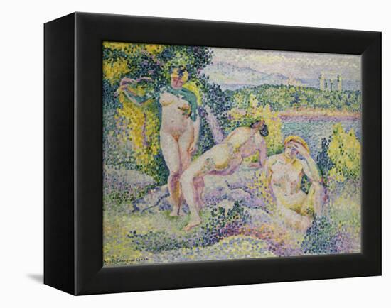 Nymphes, 1906-Henri Edmond Cross-Framed Premier Image Canvas