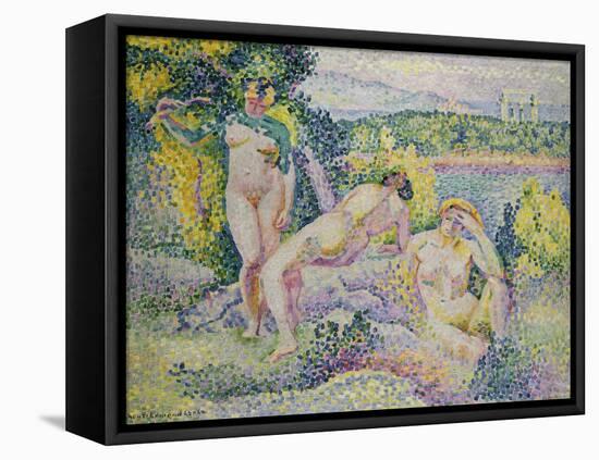 Nymphes, 1906-Henri Edmond Cross-Framed Premier Image Canvas