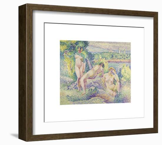 Nymphes-Henri Edmond Cross-Framed Premium Giclee Print