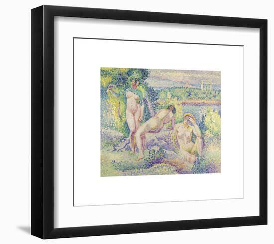 Nymphes-Henri Edmond Cross-Framed Premium Giclee Print