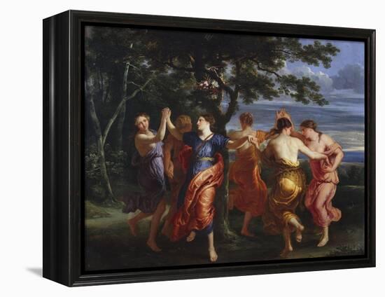 Nymphs Dancing around a Tree-Erasmus Quellinus-Framed Premier Image Canvas