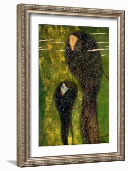 Nymphs (Silver Fis), 1899-Gustav Klimt-Framed Giclee Print