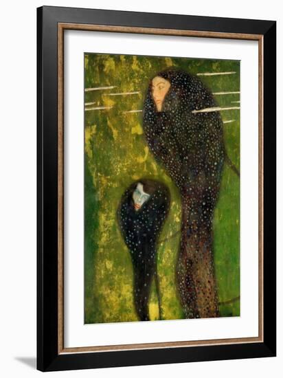 Nymphs (Silver Fis), 1899-Gustav Klimt-Framed Giclee Print