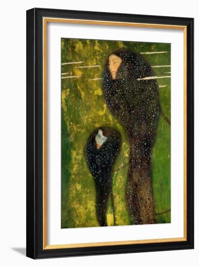 Nymphs (Silver Fis), 1899-Gustav Klimt-Framed Giclee Print