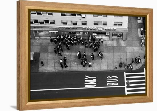 NYPD Officers-null-Framed Stretched Canvas