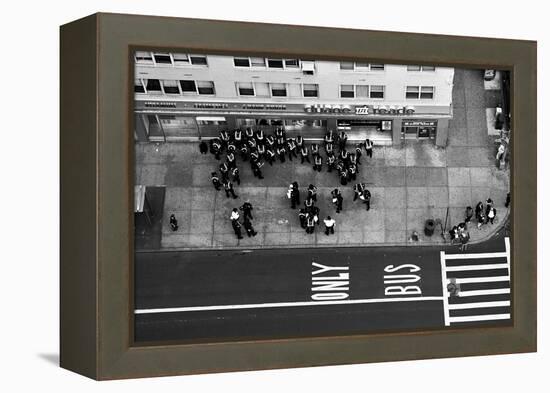 NYPD Officers-null-Framed Stretched Canvas