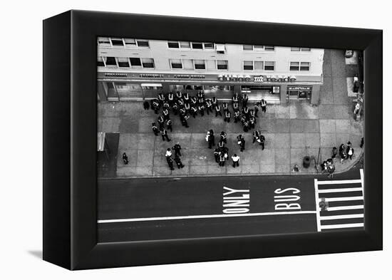 NYPD Officers-null-Framed Stretched Canvas