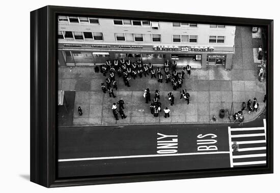 NYPD Officers-null-Framed Stretched Canvas