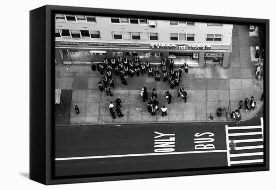 NYPD Officers-null-Framed Stretched Canvas