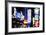 NYPD Police Dept - In the Style of Oil Painting-Philippe Hugonnard-Framed Giclee Print