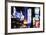 NYPD Police Dept - In the Style of Oil Painting-Philippe Hugonnard-Framed Giclee Print