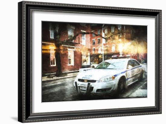 NYPD Police-Philippe Hugonnard-Framed Giclee Print