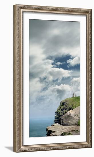 O'Briens Tower, Cliffs of Moher, Clare, Doolin-Bluehouseproject-Framed Photographic Print