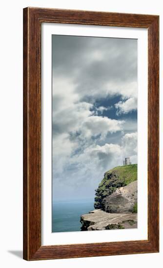 O'Briens Tower, Cliffs of Moher, Clare, Doolin-Bluehouseproject-Framed Photographic Print