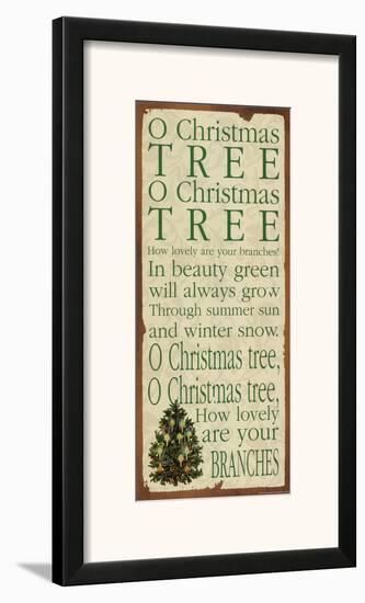 O Christmas Tree-Stephanie Marrott-Framed Art Print