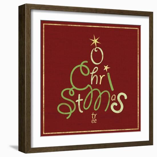 O Christmas-Lauren Gibbons-Framed Art Print